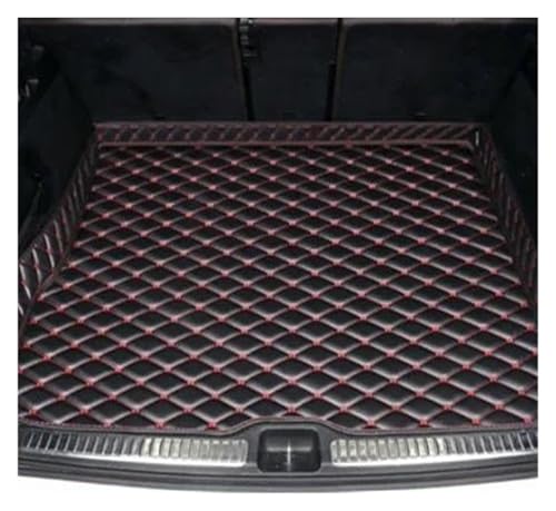 ラゲッジマット シートカバー カー 車のトランクマット に適合する フォード に適合する フォーカス に適合する Mk2 に適合する エッジ に適合する エクスプローラー に適合する エコスポーツ カーアクセサリー ラゲッジマット(ブラックレッド)