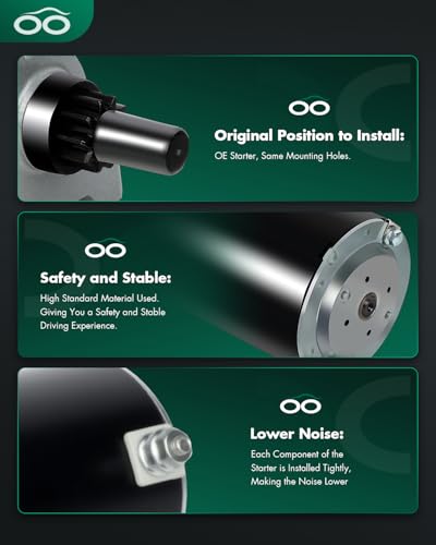 Image of SCITOO Starters New Compatible for Tecumseh OH50 OHH50 OHV110 OHV120 OHV125 OHV130 OHV135 Small Engines STC0023