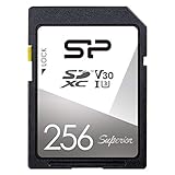 シリコンパワー SDカード 256GB UHS-I U3 V30 4K 対応 Class10 最大転送速度 100MB/s 5年保証 SP256GBSDXCV3V10