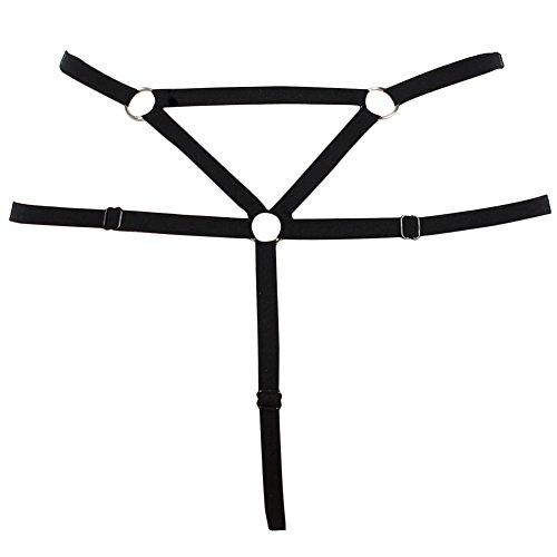 Honeytecs Lingerie de Tiras - Preta