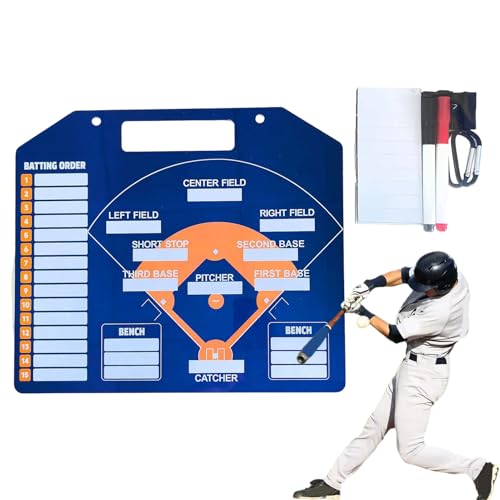 Tableau blanc de baseball suspendable effaçable terrain et clôture