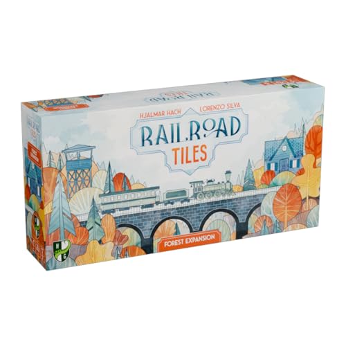Horrible Guild Railroad Tiles Forest Expansion Expansion for Tile Game with Forests and New Targets 1-4 Players 30 Minutes
