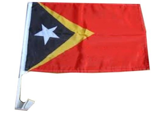 Moon Knives 12x18 East Timor Leste Country Single Sided Car Vehicle 12''x18'' Flag - Party Decorations Supplies For Parades - Prime Outside, Garden, Men Cave Decor Flag