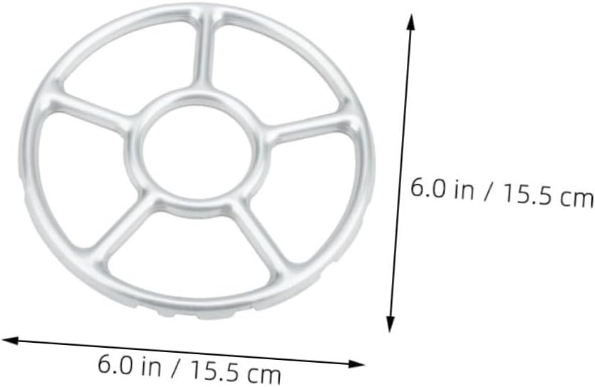 4pcs Non Slip Gas Stove Rack Bracket Stainless Steel Wok Ring
