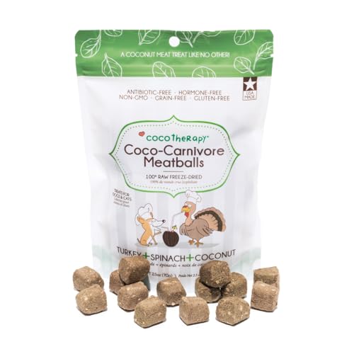 CocoTherapy Coco-Carnivore Meatballs 2.5 oz. (Turkey)
