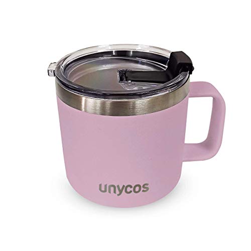 unycos - Taza térmica de Acero Inoxidable con Tapa Antigoteo de 425 ml Taza térmica de Acero Inoxidable con Tapa… - Imagen 3