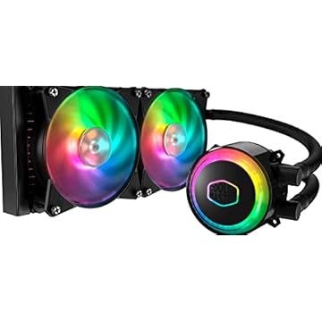 Water Cooler Masterliquid Ml240R Rgb, Cooler Master, 240MM - MLX-D24M-A20PC-R1, Rgb