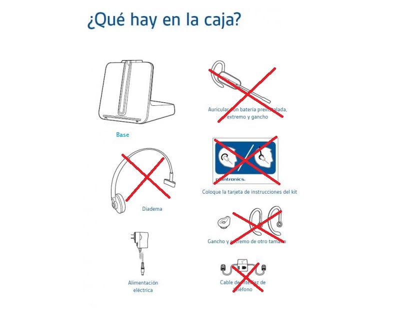 Base Plantronics CS540