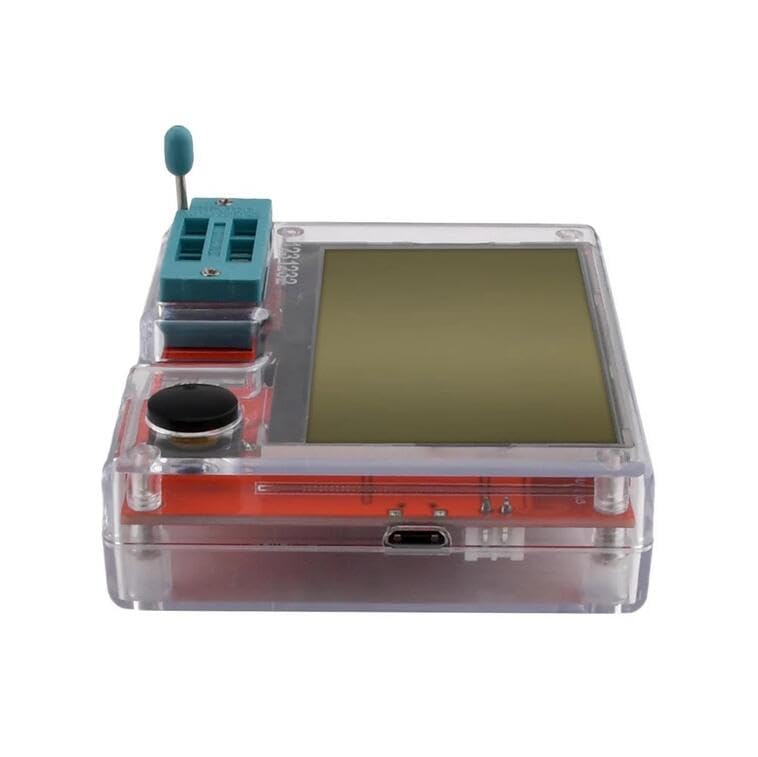 TFT LCD Multimeter Transistor Tester, Colorful Display for Diode Triode MOS/PNP/NPN Capacitor Resistor Transistor LCR-T10H