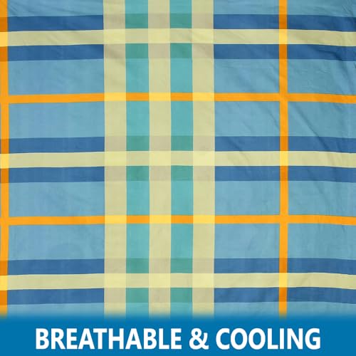 Image of FRESH FROM LOOM Premium Microfiber Waterproof Mattress Protector Cover - King Size Bed | Wrinkle-Free and Hypoallergenic (78x72 Inches | 360 Elasticated),Multicolor