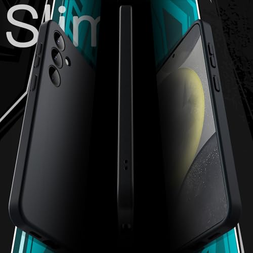 JETech Slim Fit Case for Samsung Galaxy S24 Plus 5G, Camera Lens Full Protection, Soft TPU Thin Protective Phone Cover with Matte Finish, Shockproof (Black) by JETech - Image 3