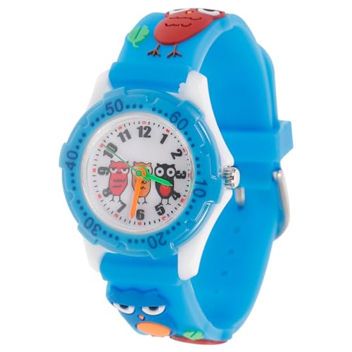 Homoyoyo Reloj Infantil de Pulsera con Diseño de para Correa de Goma Color Azul Reloj de Cuarzo Divertido para Niñas para Cumpleaños y Especiales Homoyoyo Reloj Infantil de Pulsera con Diseño de para Correa de Goma Color Azul Reloj de Cuarzo Divertido para Niñas para Cumpleaños y Especiales