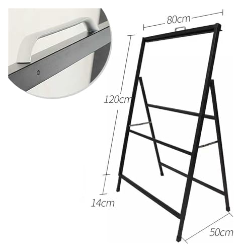 Panneau de trottoir de type chevalet en construction métallique