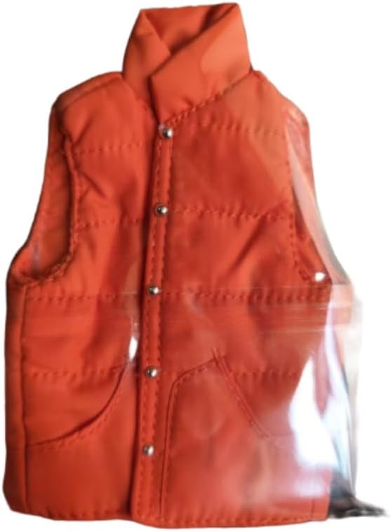 1/6 Scale Clothes Male Soldier Down Jacket Vest Model for12'' Figures (Blue,Down Jacket Vest) image 3