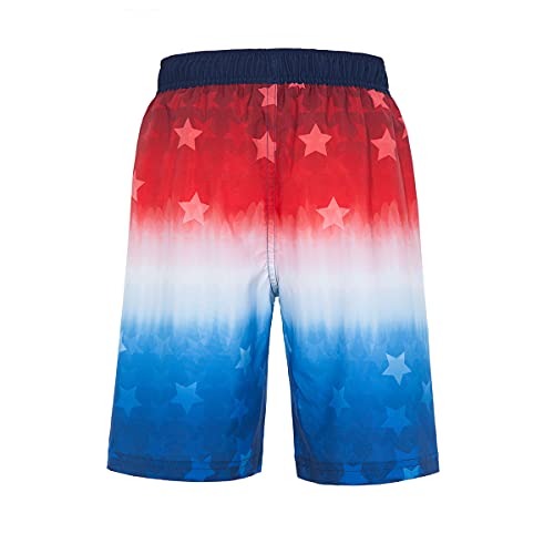 Rokka&Rolla Boys' 4-Way Stretch Swim Trunks Board Shorts Bathing Suit Swimwear With Mesh Lining, Upf 50+ #TOP1