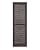 Perfect Shutters Premier Louver Exterior Decorative Shutter, 15" x 55", Sienna Brown
