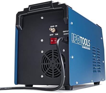 Bild 3 - IPOTOOLS MIG-160ERS 5in1 MIG MAG Schweißgerät - Schutzgas Schweissgerät mit 160 Ampere Inverter FLUX/Fülldrahtschweißgerät ohne Gas Elektroden/E-Hand geeignet/Digital/IGBT / 230V / 7 Jahre Garantie