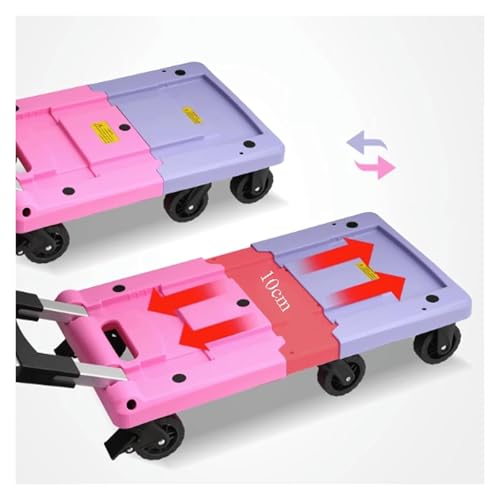 Carretilla plegable tipo plataforma resistente 330 lbs miniatura 5