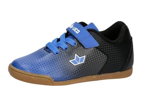 Lico Unisex Kinder Sambo Vs Hallenturnschuhe, Blau Schwarz, 33 EU – Ansicht 1