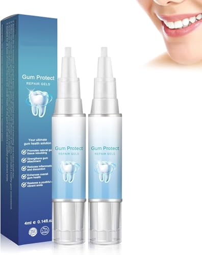 Neslemy Gum Shield Therapy Gel, gel lenitivo istantaneo per la terapia delle gengive, penne sbiancanti per denti (2)