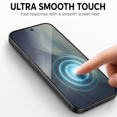 Image of ArmourPro Tempered Glass for Google Pixel 11-9H Screen Protector with Black Border, Anti Scratch, Edge-to-Edge Coverage, HD Clarity, Smooth Touch, Case Friendly | Black