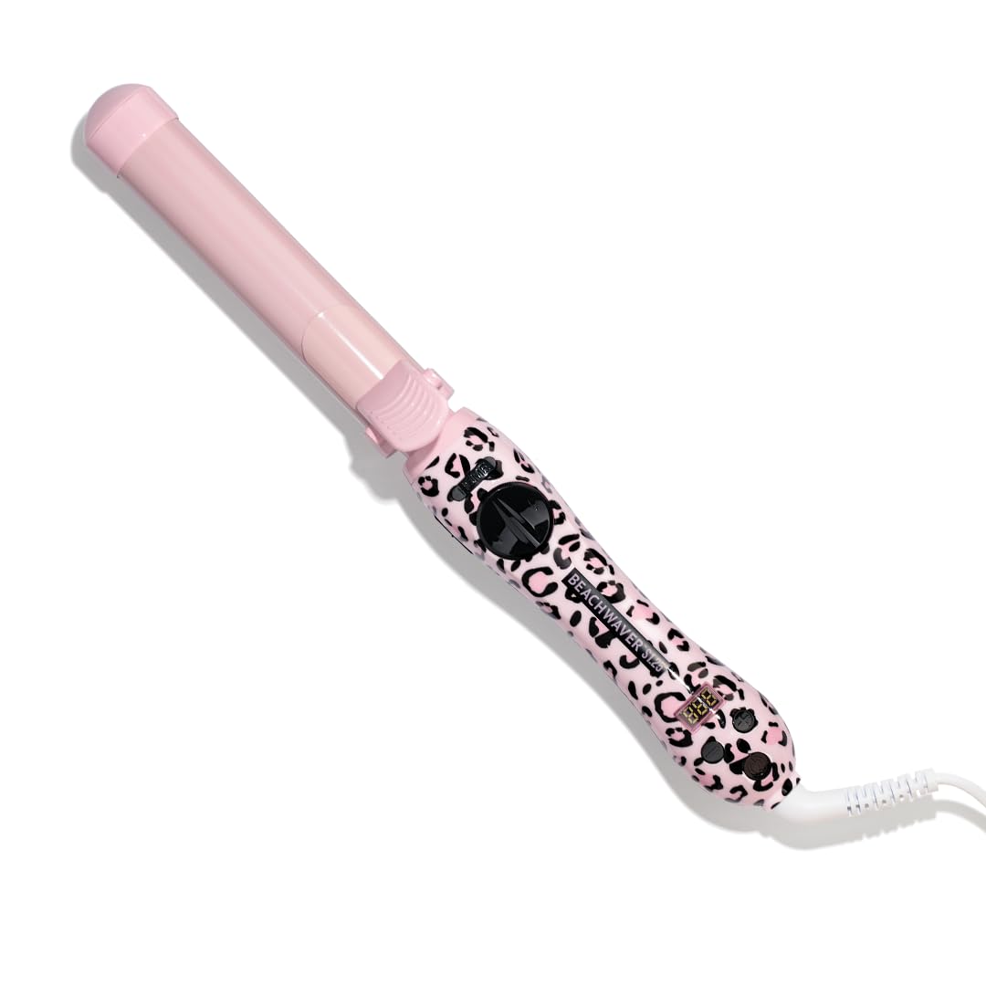 The Beachwaver Co Beachwaver S1 25 Rotating Curling Iron - Pink Catwalk Automatic 1 25 Inch Ceramic Curling