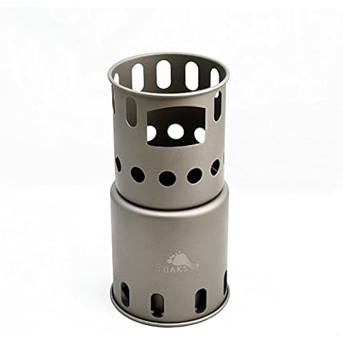 Toaks Titanium Wood Gas Camping Stove Cover