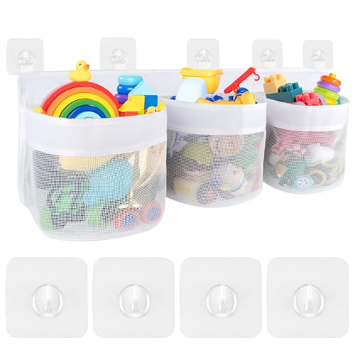 Badewannenspielzeug Aufbewahrung,Wandmontiert Badespielzeug Aufbewahrung...