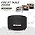 Porch Shield Round Patio Fire Pit Cover Fade Resistant Waterproof Outdoor Firepit Cover 36 inch for Fire Bowl