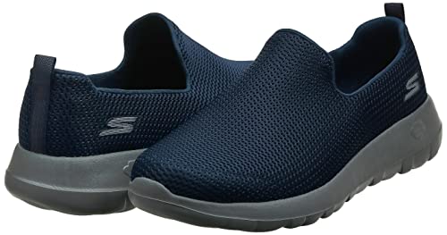 Skechers, GoWalk Max, Sapatilha, Masculino, Azul Escuro/Cinza Escuro, 39