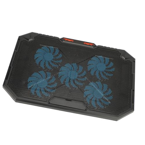 Base para portátil con 7 alturas ajustables y 5 ventiladores RGB miniatura 3