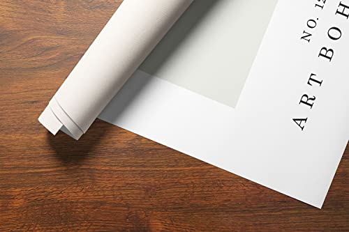 Framed Abstract Wall Art For Living Room - Black And White Wall Art, Abstract Wall Art On Canvas With Modern Magnetic Frames - Stylish Abstract Art For Contemporary And Boho Wall Decor, 20''X27'' Wall Art #TOP5