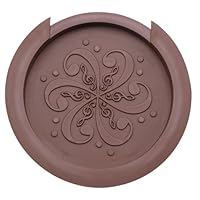 Copri Foro Chitarra Legno 105mm - Eliminatore Feedback Motivo Floreale, Con Spugna Per Chitarra Acustica - Foto 14