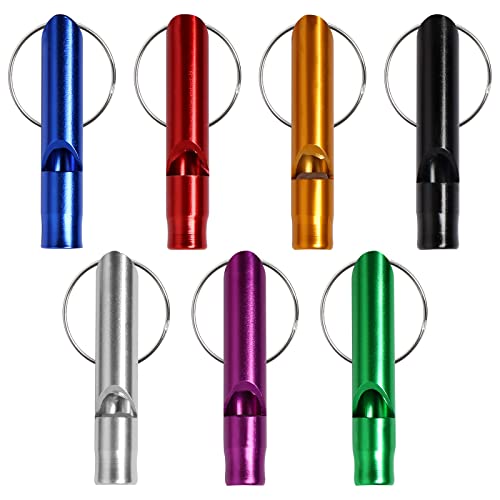 20-Pcs-Extra-Loud-Aluminum-Whistles-with-Key-Chain-Emergency-Whistles-for-Camping-Hiking-Hunting-Sports-and-Emergency-SituationsSturdy-and-LightMultiple-Colors