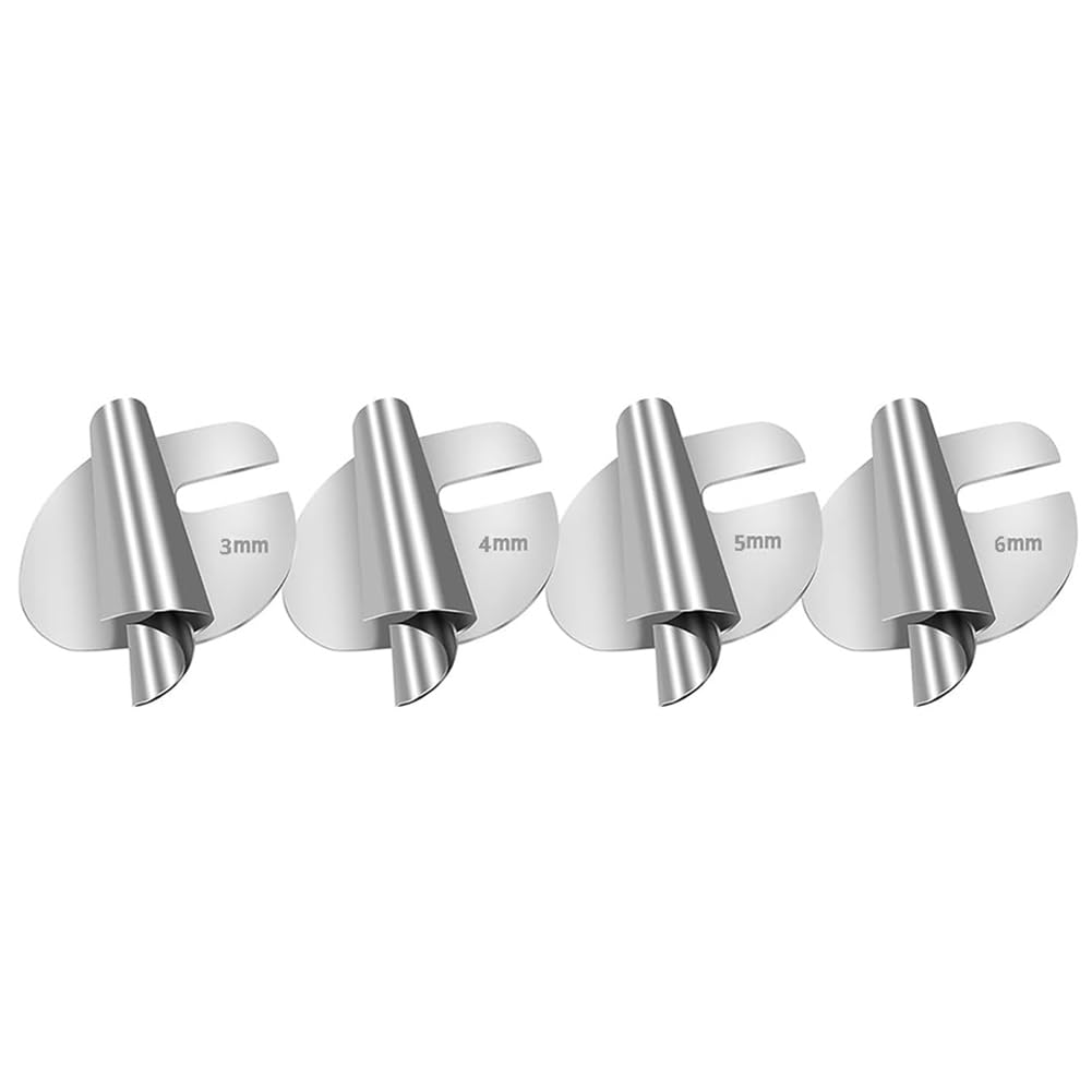 Swiixxer 5Pcs Magnetic Seam Guide And Sewing Rolled Hem Presser Foot Set, Sewing Machine Magnetic Hemmer Guide 3/4/5/6Mm