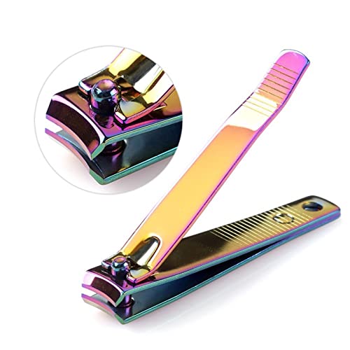 Coupe-ongles pour ongles d'orteils rebelles finition arc-en-ciel - 3