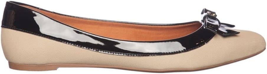 Sapatilha De Bico Fino Bege Com Laço