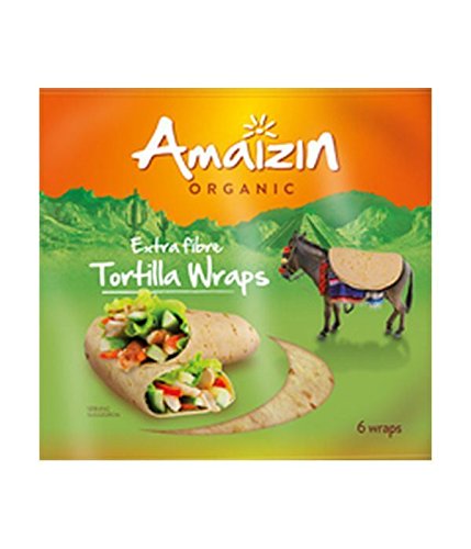 (2 PACK) - Amaizin Tortilla Wraps - Extra Fibre| 240 g |2 PACK - SUPER SAVER - SAVE MONEY
