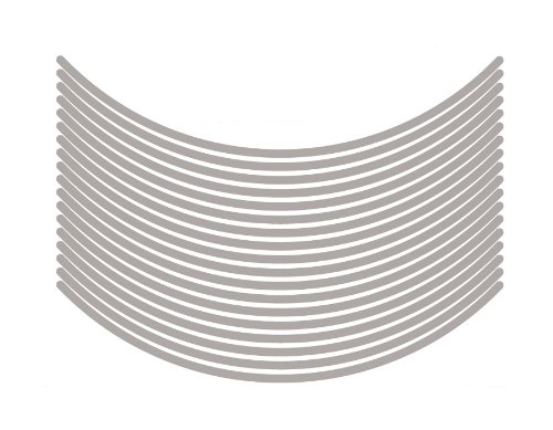 エムディーエフ リムストライプ ソリッドタイプ ライトグレー 6mm幅 17インチ RIM-6M-LG-17N