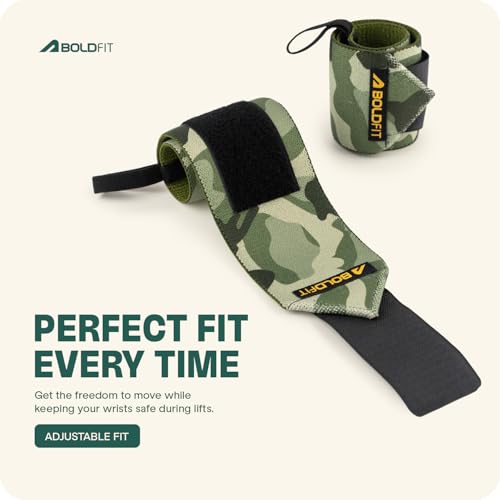 Image of Boldfit Wrist Band for gym workout wrist support for gym straps for men Hand Band strap for Man Accessories for men workout wrists supporter wrap for man Workouts Accessories for women hand wraps