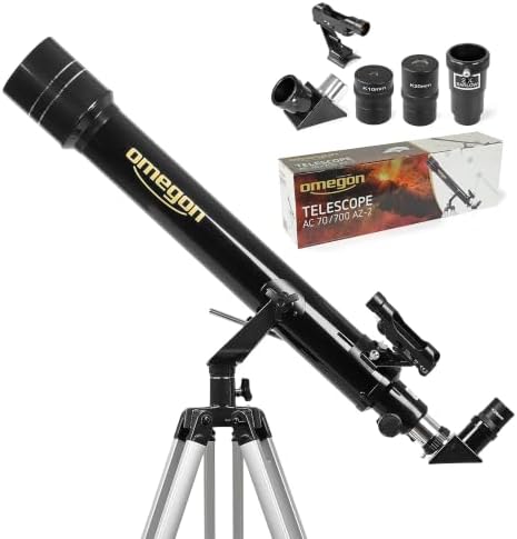 Télescope Omegon AC 70/700 AZ-2 | Réfracteur achromatique | léger...