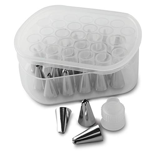 Nordic Ware Conjunto de pontas para decoração de 27 peças