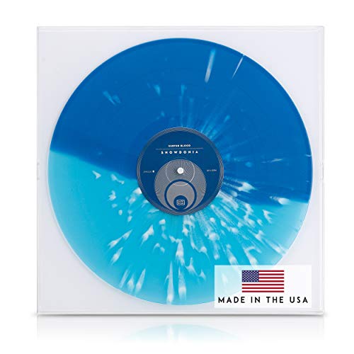 ART OF RECORDS CLRCASE Record Frame – 12-inch Transparent Record Frame for Album Covers and Vinyl - Modern and Minimalist Album Frames for Vinyl – Wall-Mounted Vinyl Frame – Patented – Satin White