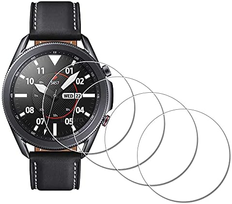 iDaPro Screen Protector for Samsung Galaxy Watch 3 45mm, 9H Tempered Glass