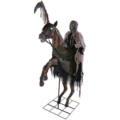 Seasonal Visions Animated Reaper's Ride Prop, Brown Cover