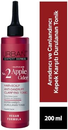 Urban Care Expert No.2 Apple Cider & Salycylic Acid Kepek Karşıtı Tonik, 200 ml - Görsel 3