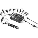 Hama Kfz-Notebook-Netzteil, 120 W, 15-24 V, universell, inkl. 10 Adapter