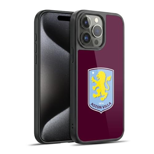 Cadeau supporter Aston Villa : coque iPhone 15 Pro Max blason officiel