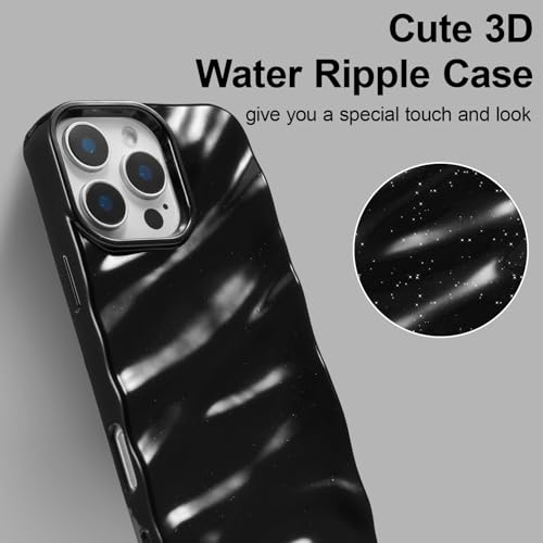 Coque iPhone 16 Pro Max antichoc silicone évite chutes étui vagues - 2