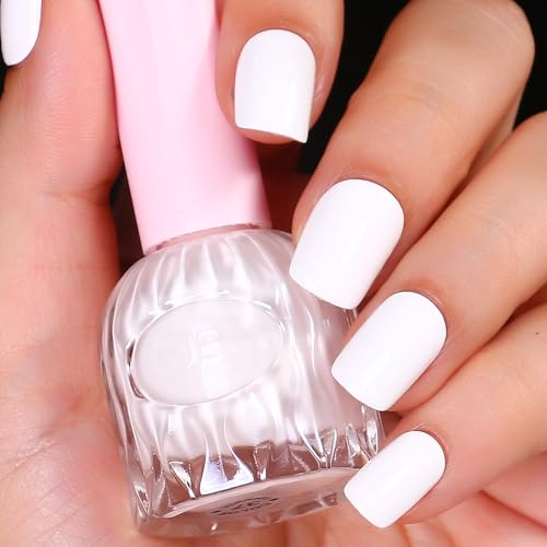 Major Dijit Quick Air Dry Smalto Bianco - Vernice regolare senza gel UV, senza HEMA